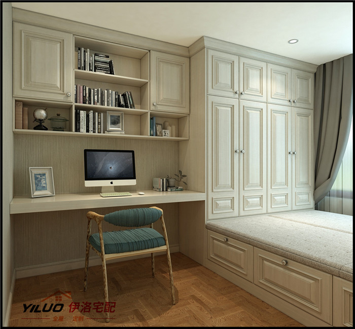 隔断柜书柜+衣柜