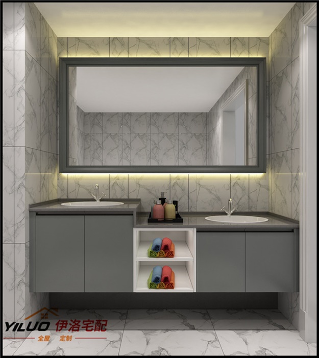 卫柜 高低不落地