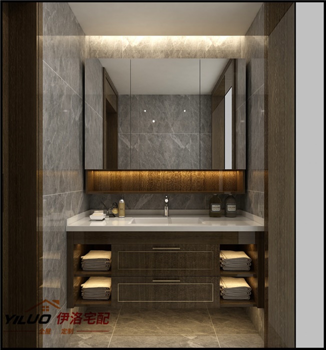 卫柜现代不落地2