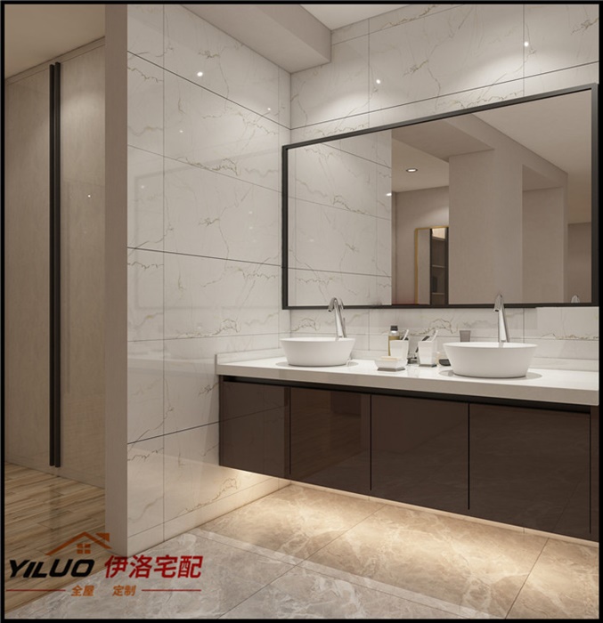 卫柜 碗盆不落地3